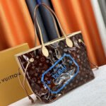 Louis Vuitton Dubai Nevefull MM Bag Blue 31Cm - Image 3