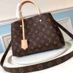 Super Vip 1:1 – Louis Vuitton Montaigne BB Bag Monogram Canvas Brown 29Cm M41055 - Image 2