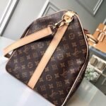 Louis Vuitton Monogram Keepall Bandoulière 55Cm Brown M41414 - Image 3