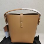 Saint Laurent Le 37 Mini In Shiny Leather Beige 15cm 7658702R20W2721 - Image 4