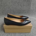 Christian Louboutin Studded Anjalina Flat Black 3151261B142 - Image 2