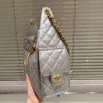 Chanel 25 Small Handbag Metallic 30Cm AS5293 B20405 NZV67 - Image 5