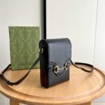 ‎Gucci Horsebit 1955 Mini Bag Black 17Cm 625615 0YK0G 1000 - Image 3