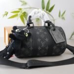 Louis Vuitton Keepall Bandoulière 25 Monogram Eclipse Black 24Cm M46271 - Image 2