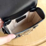 ‎Gucci Horsebit 1955 Mini Bag Black 17Cm 625615 0YK0G 1000 - Image 4