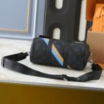 Louis Vuitton Keepall Bandoulière 25 Mon Monogram Black 25Cm P01942 - Image 5