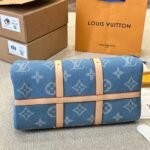 Louis Vuitton Keepall Bandoulière Denim Blue 45Cm M24315 - Image 4