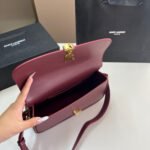 Saint Laurent Solferino Mini In Box Red 24Cm 8435240SX0W6195 - Image 9