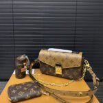 Gift set: Louis Vuitton Pochette Métis Bag Monogram Reverse Canvas 25Cm M44876 - Image 3