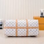 Louis Vuitton Keepall Bandoulière 45 Monogram Dune Coated Canvas 45Cm M14736 - Image 4