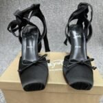 Christian Louboutin Cassia Lace Up Black 1250498B439 - Image 5