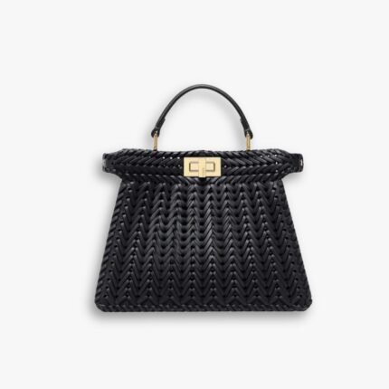 Fendi Peekaboo Iseeu Bag Black 27Cm