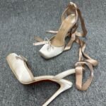 Christian Louboutin Cassia Lace Up Nude 1250498N247 - Image 3