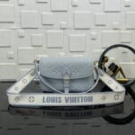 Super Vip 1:1 - Louis Vuitton Diane Monogram Empreinte Blue 24Cm - Image 2