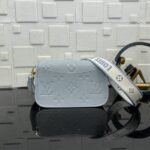 Super Vip 1:1 - Louis Vuitton Diane Monogram Empreinte Blue 24Cm - Image 4