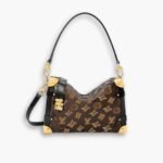 Louis Vuitton Side Trunk MM Monogram Canvas Brown 23Cm M27036