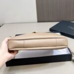 Saint Laurent Paris Vii Hobo Bag Beige 30 cm - Image 5