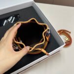 Gift set: Louis Vuitton Nano Noé Bag Monogram Brown 16Cm M81266 - Image 6