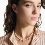 Louis Vuitton Blooming Pearls Necklace Gold M02388 - Image 6