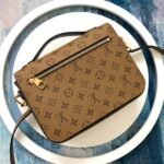 Super Vip 1:1 – Louis Vuitton Pochette Métis Bag Monogram Reverse Canvas Brown 25Cm M44876 - Image 3