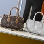 Louis Vuitton Onthego East West Monogram Reverse Brown 25cm M14236 - Image 5