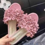 Chanel Mules Strass Pink G46231 B19043 NACLY - Image 3