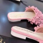 Chanel Mules Strass Pink G46231 B19043 NACLY - Image 5