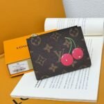 Louis Vuitton x Murakami Lisa Wallet Monogram Brown 11Cm M13420 - Image 2
