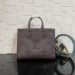 Super Vip 1:1 – Louis Vuitton Onthego MM Bag Monogram Wine Red 35Cm M12967 - Image 3