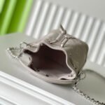 Super Vip 1:1 – Louis Vuitton Nano Noé Bag Brume Gray And White Quartz 16Cm M14224 - Image 6