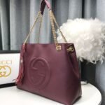 Gucci Soho Shoulder Bag Dark Red 38Cm - Image 3