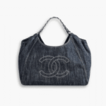 Chanel Denim Timeless CC Tote Blue 36cm