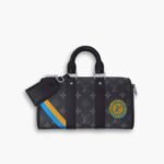 Louis Vuitton Keepall Bandoulière 25 Mon Monogram Black 25Cm P01942