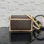 Super Vip 1:1 – Louis Vuitton Dauphine Soft GM Bag Monogram Brown 28Cm M47149 - Image 4