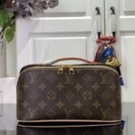 Super Vip 1:1 - Louis Vuitton Toiletry Bag Monogram Canvas Brown 24Cm M11750 - Image 2