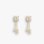 Louis Vuitton Dazzle Earrings Gold M01996