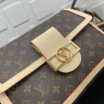 Super Vip 1:1 – Louis Vuitton Dauphine Soft GM Bag Monogram Brown 28Cm M47149 - Image 6