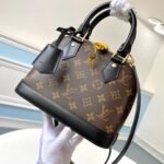 Super Vip 1:1 – Louis Vuitton Alma BB Bag Monogram Canvas Black 23Cm - Image 2