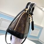 Super Vip 1:1 – Louis Vuitton Alma BB Bag Monogram Canvas Black 23Cm - Image 3