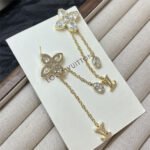 Louis Vuitton Dazzle Earrings Gold M01996 - Image 5