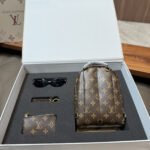 Gift set: Louis Vuitton Monogram Palm Springs Mini Backpack Brown 22Cm M44873 - Image 2