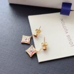 Louis Vuitton Color Blossom BB Star Earrings Red Gold - Image 4