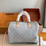 Louis Vuitton Speedy Soft 30 Washed Gray 30cm M13344 - Image 5