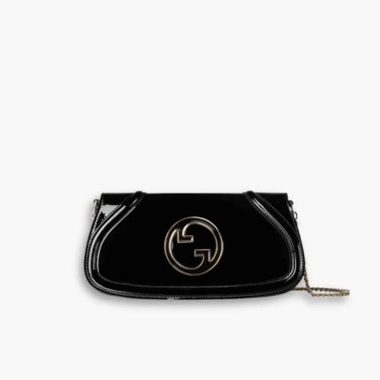 Gucci Blondie Small Shoulder Bag Black 29Cm 814952 AAEEY 1000