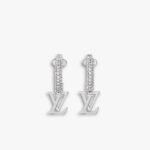 Louis Vuitton LV Iconic Earrings Silver M02276
