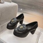 Chanel Moccasins Black G46692 X01000 94305 - Image 2