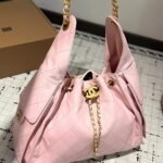 Chanel 25 Small Handbag Grained   Gold-Tone Metal Pink 30Cm AS5293 B20304 NAGEO - Image 2