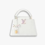 Louis Vuitton x Takashi Murakami Capucines BB White 21Cm M13253