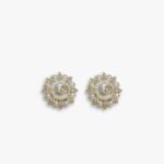 Chanel Stud Earrings Gold