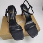 Christian Louboutin Condora Sandal 85 Black Patent - Image 2